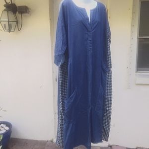 Alembika Boutique Denim Maxi dress